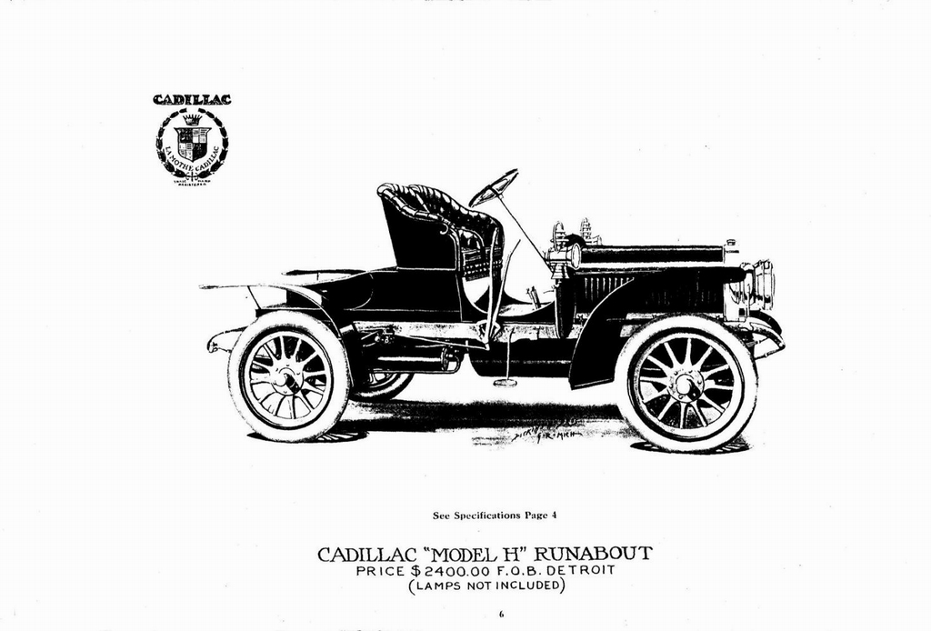 1906 Cadillac Advance Folder Page 9